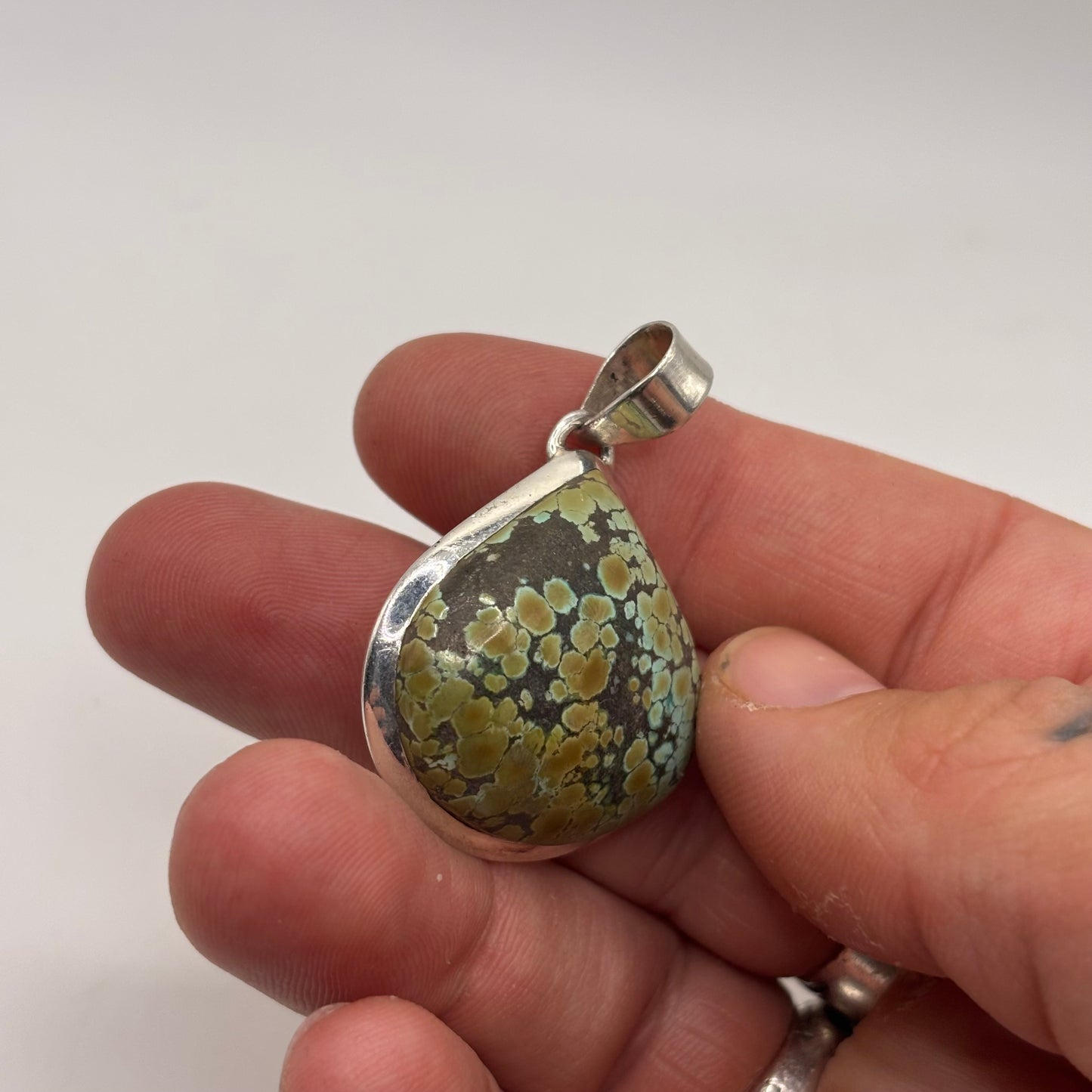 Silver Turquoise Pendant