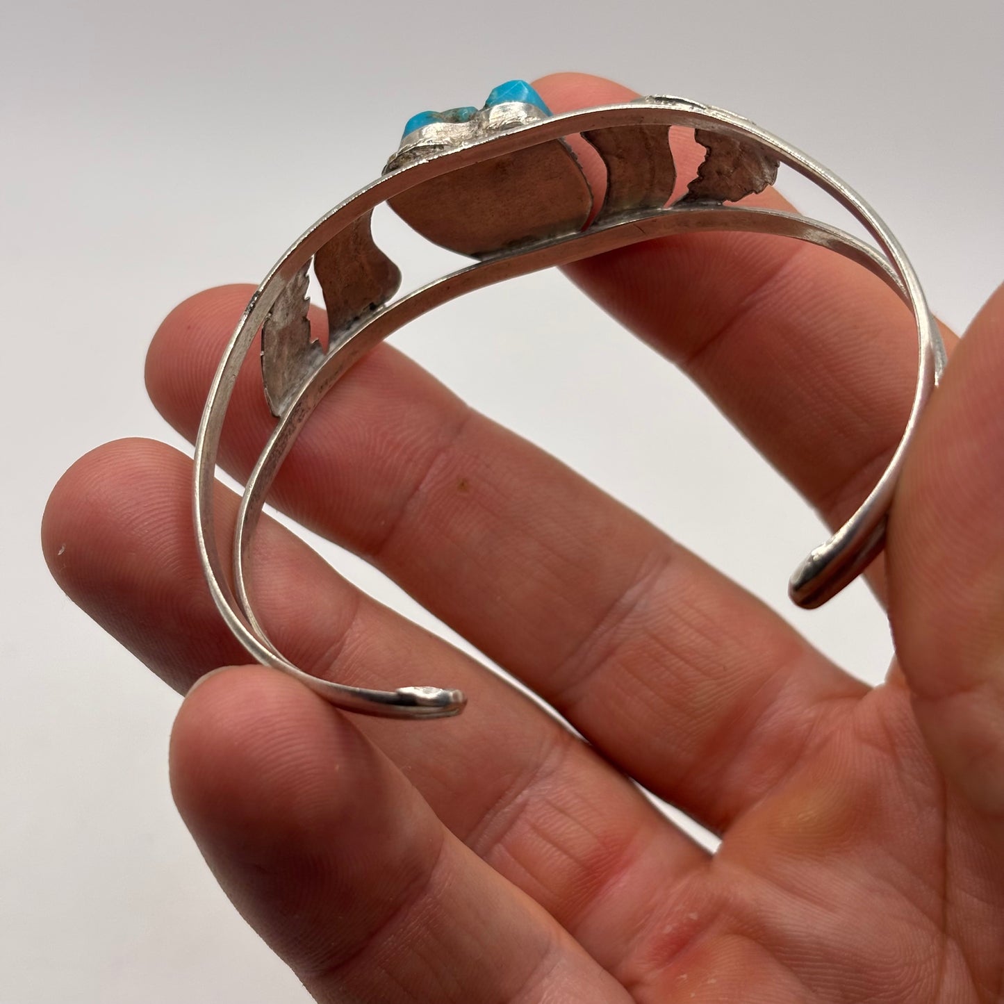Silver Native American Cuff Bracelet
