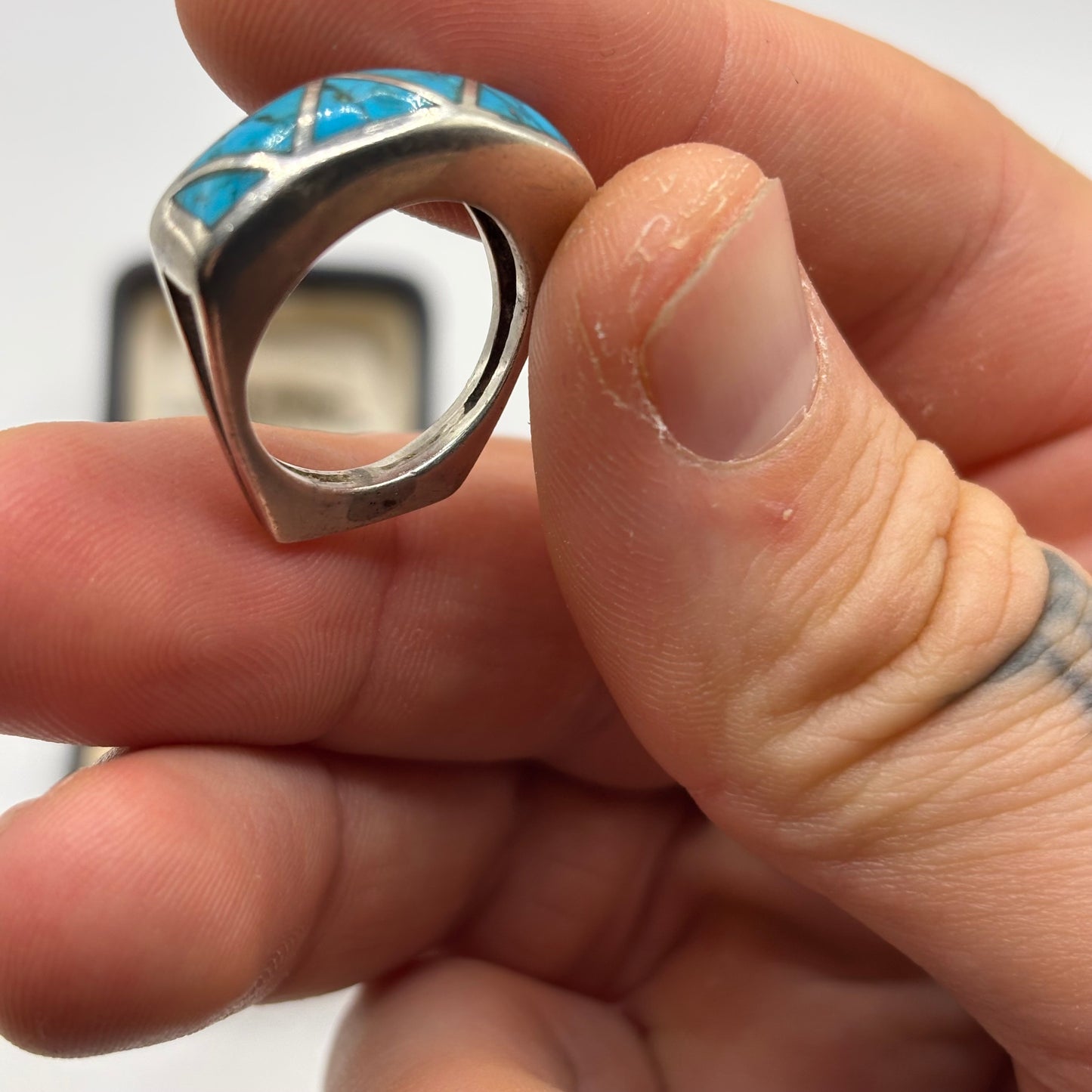 Silver Turquoise Ring