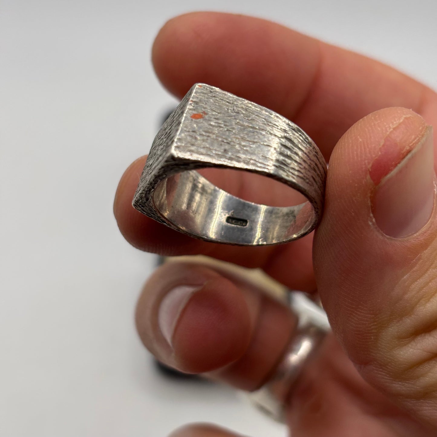 Silver Vintage Signet Ring