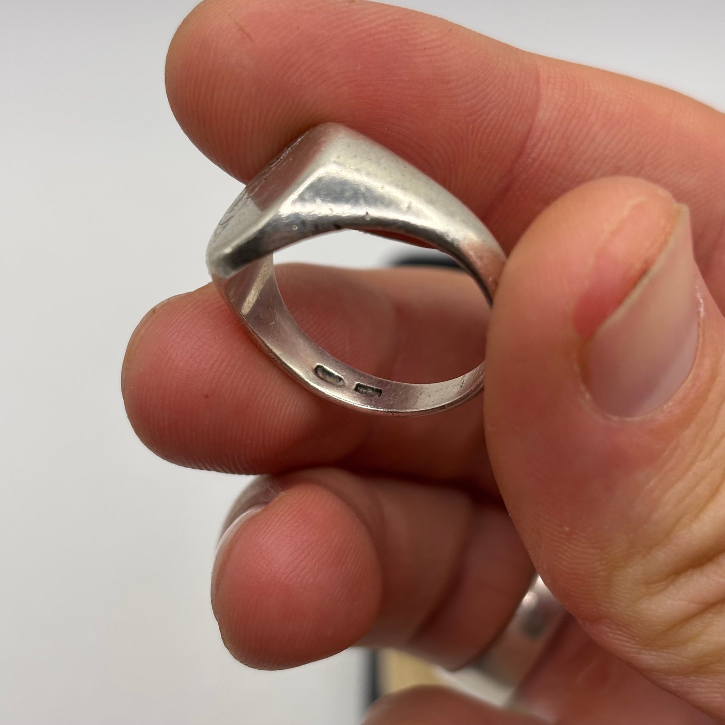 Silver Vintage Signet Ring