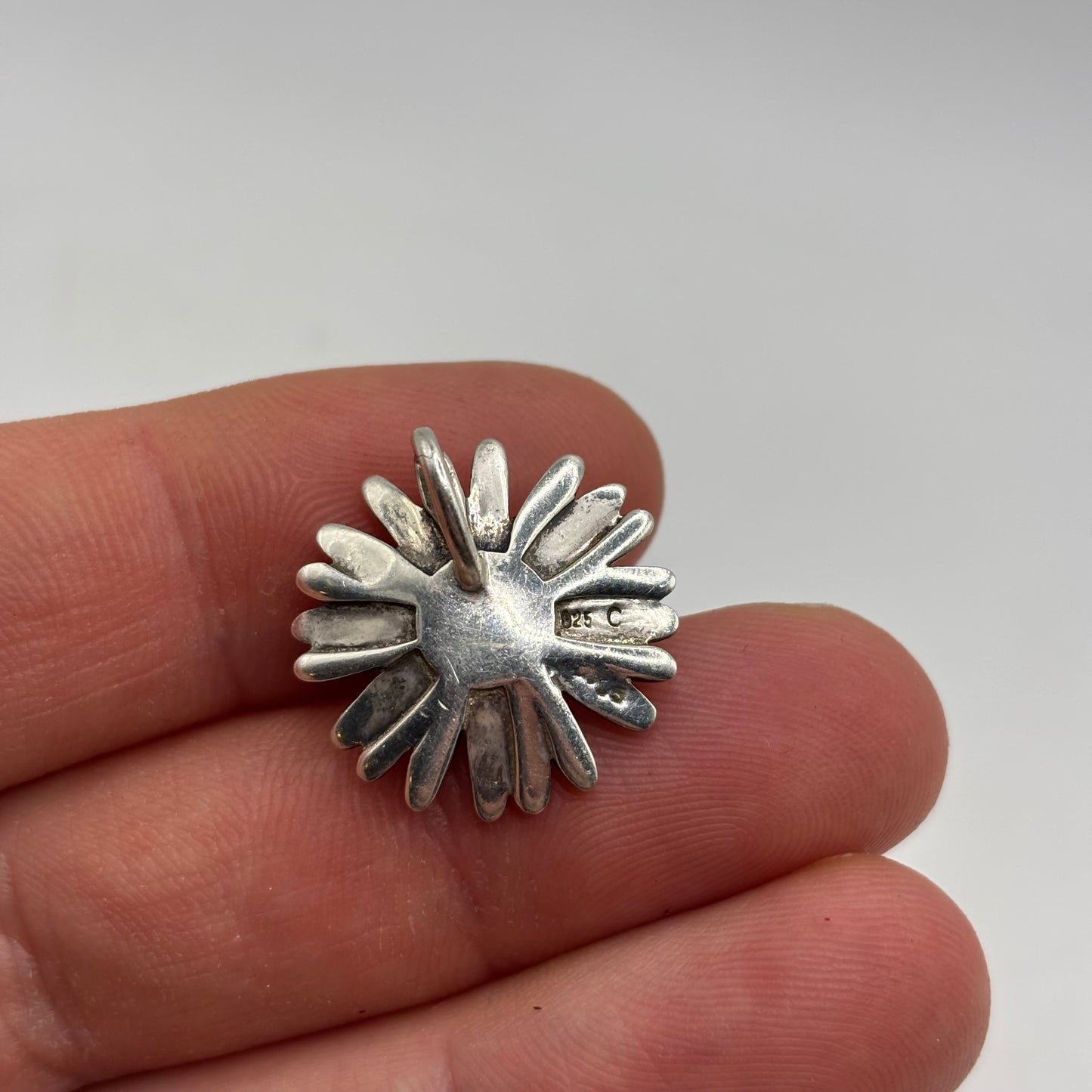 Silver Flower Pendant