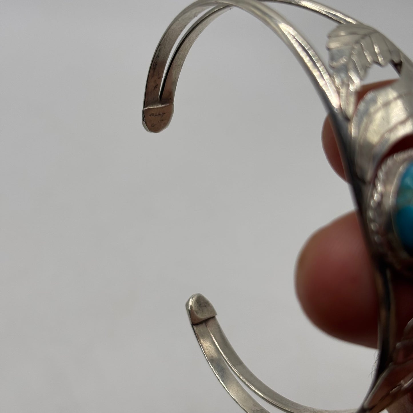 Silver Native American Cuff Bracelet