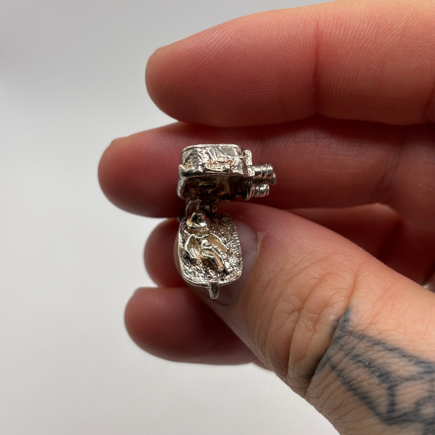 Silver Film Camera Pendant