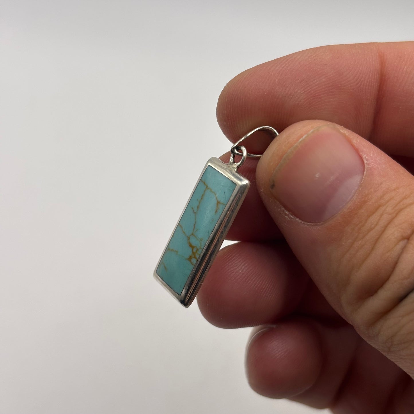 Silver Turquoise Pendant