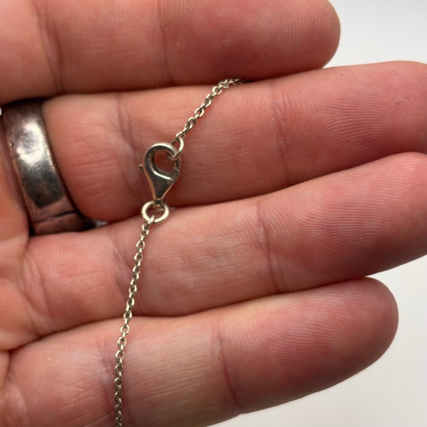 Silver 16” Daisy Necklace