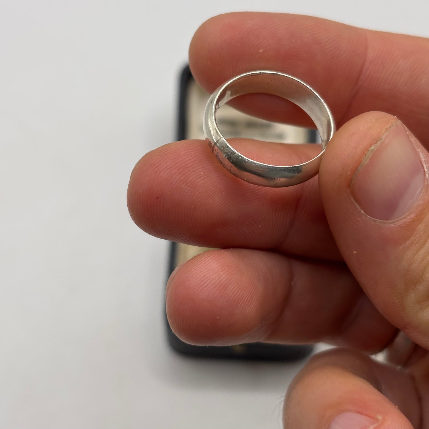 Silver Band Ring