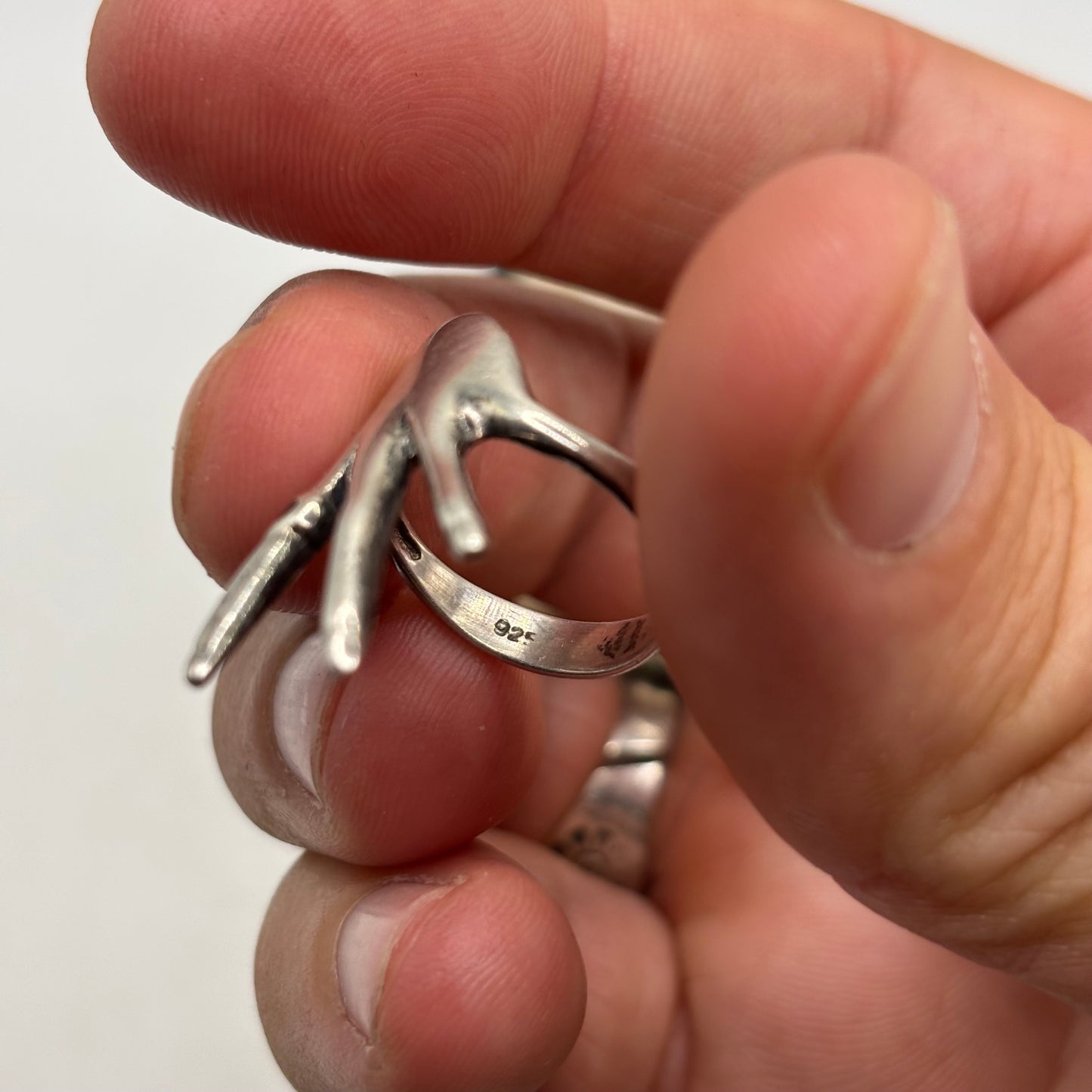 Silver Hand Ring (K)