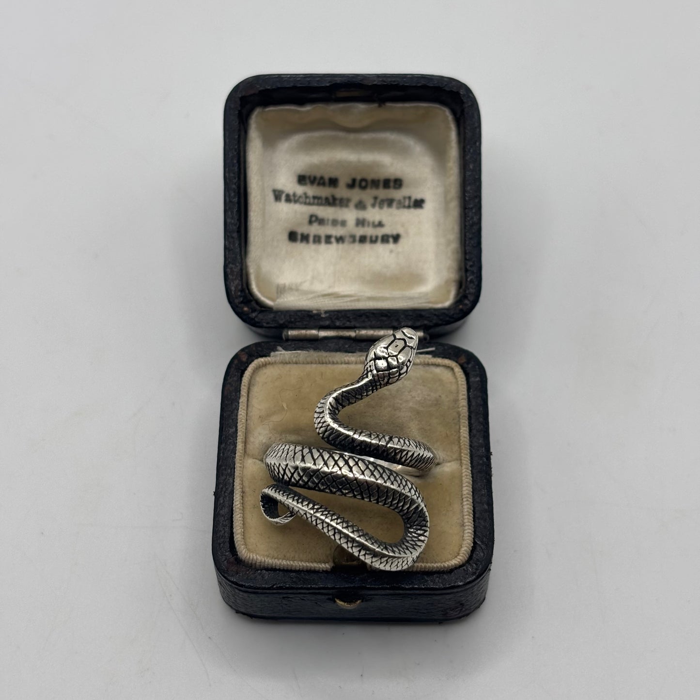 Serge Denimes Silver Snake Ring