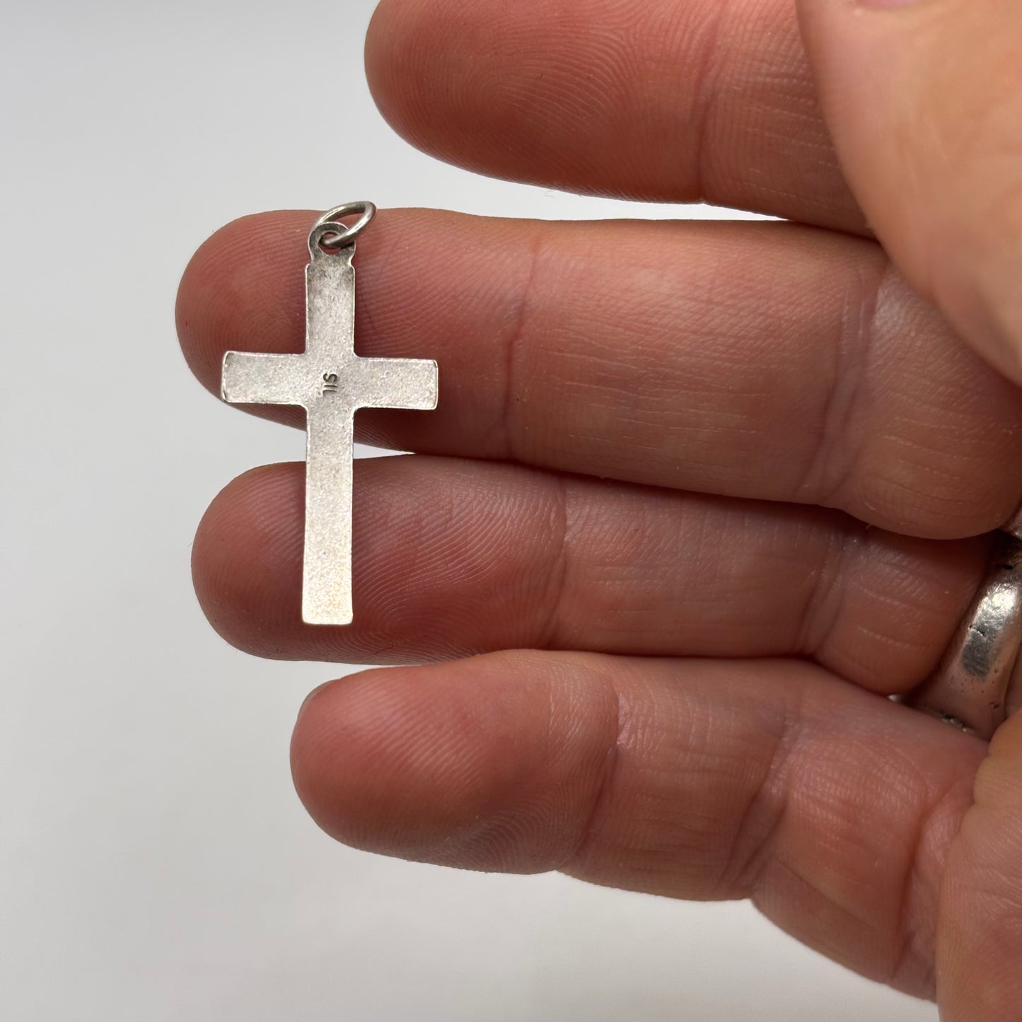 Silver Crucifix Pendant