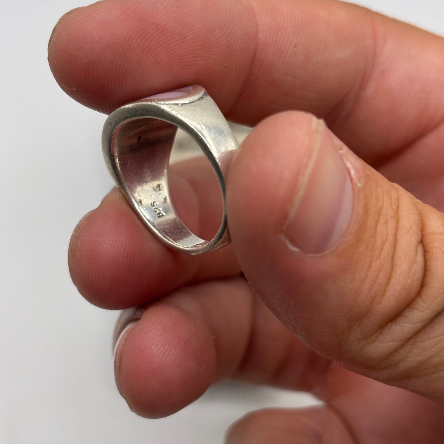 Silver Pearl Ring (P)