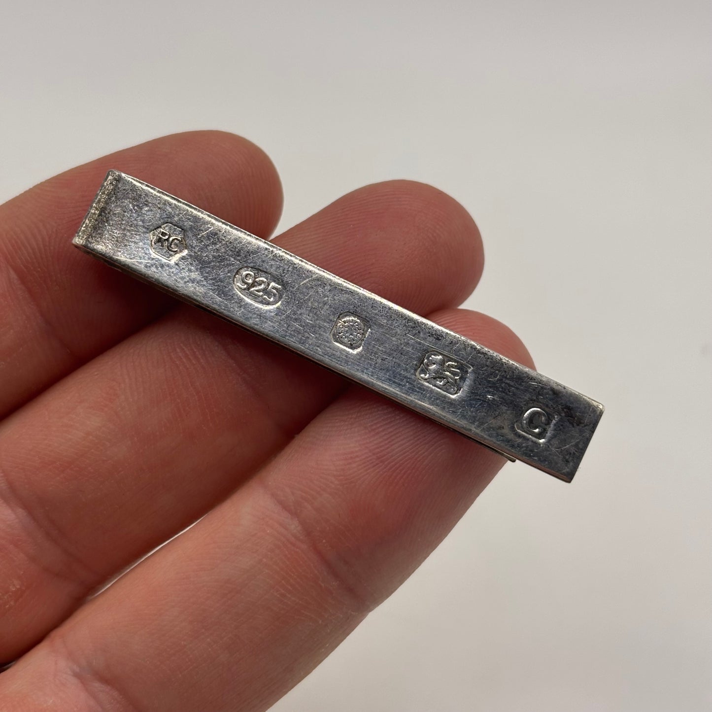 Silver Ingot Tie / Money Clip