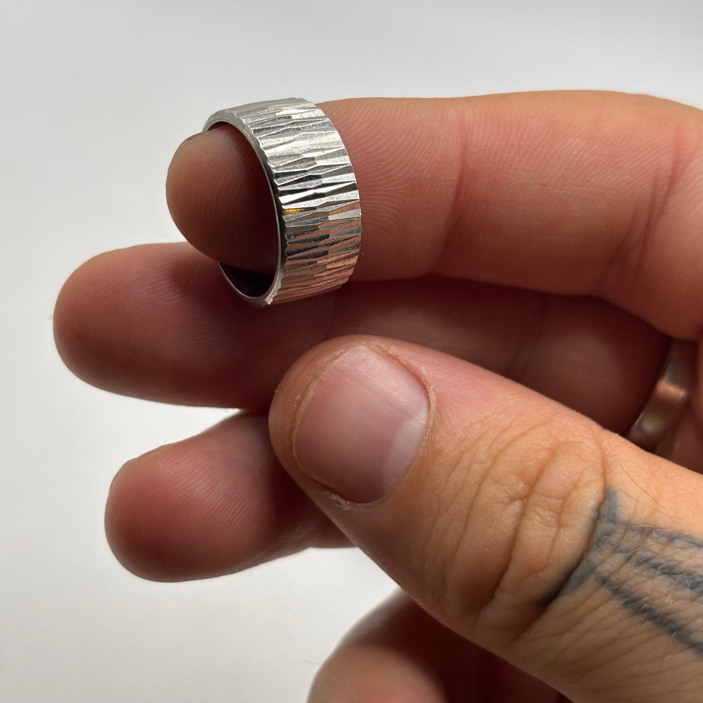 Silver Vintage Band Ring