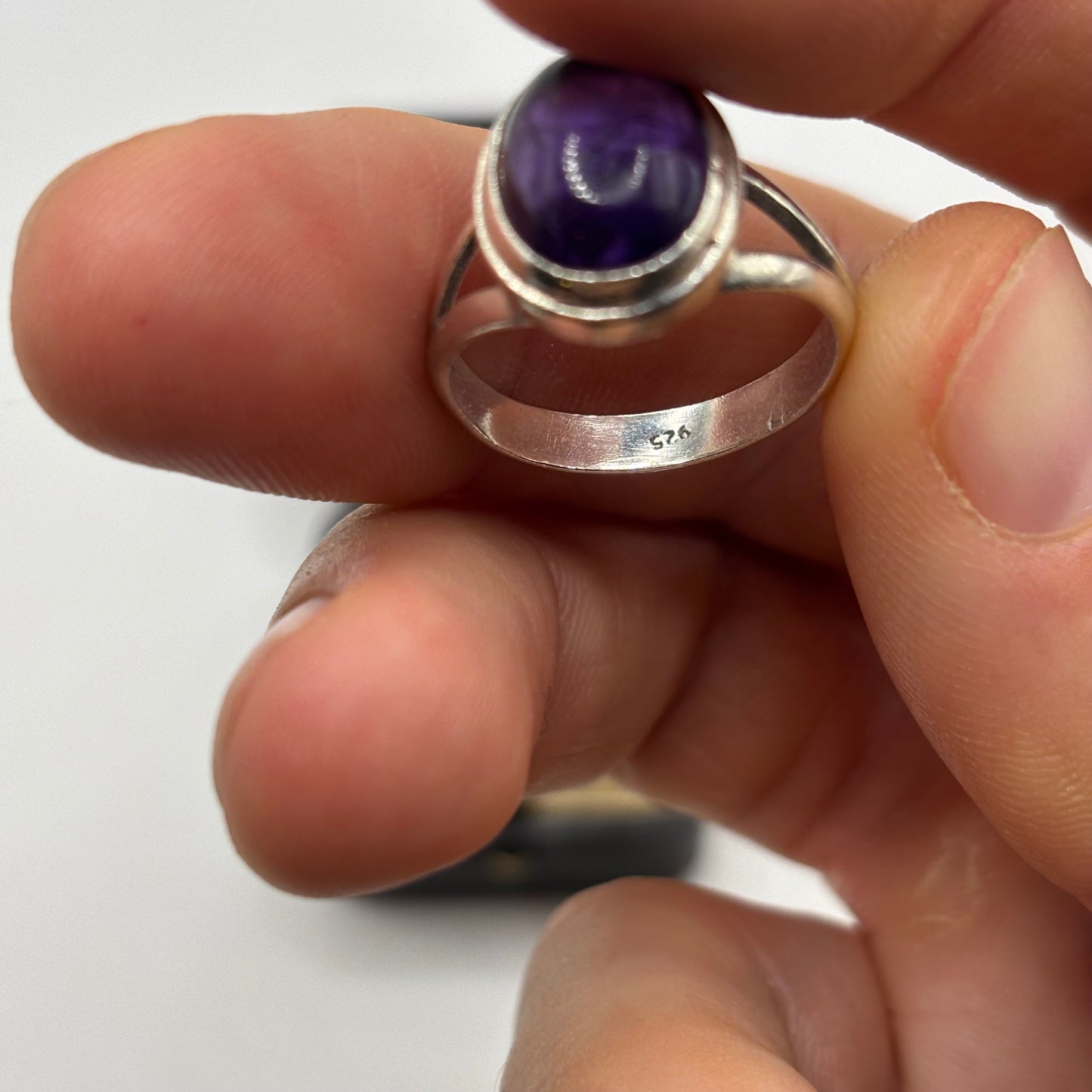 Silver Amethyst Ring