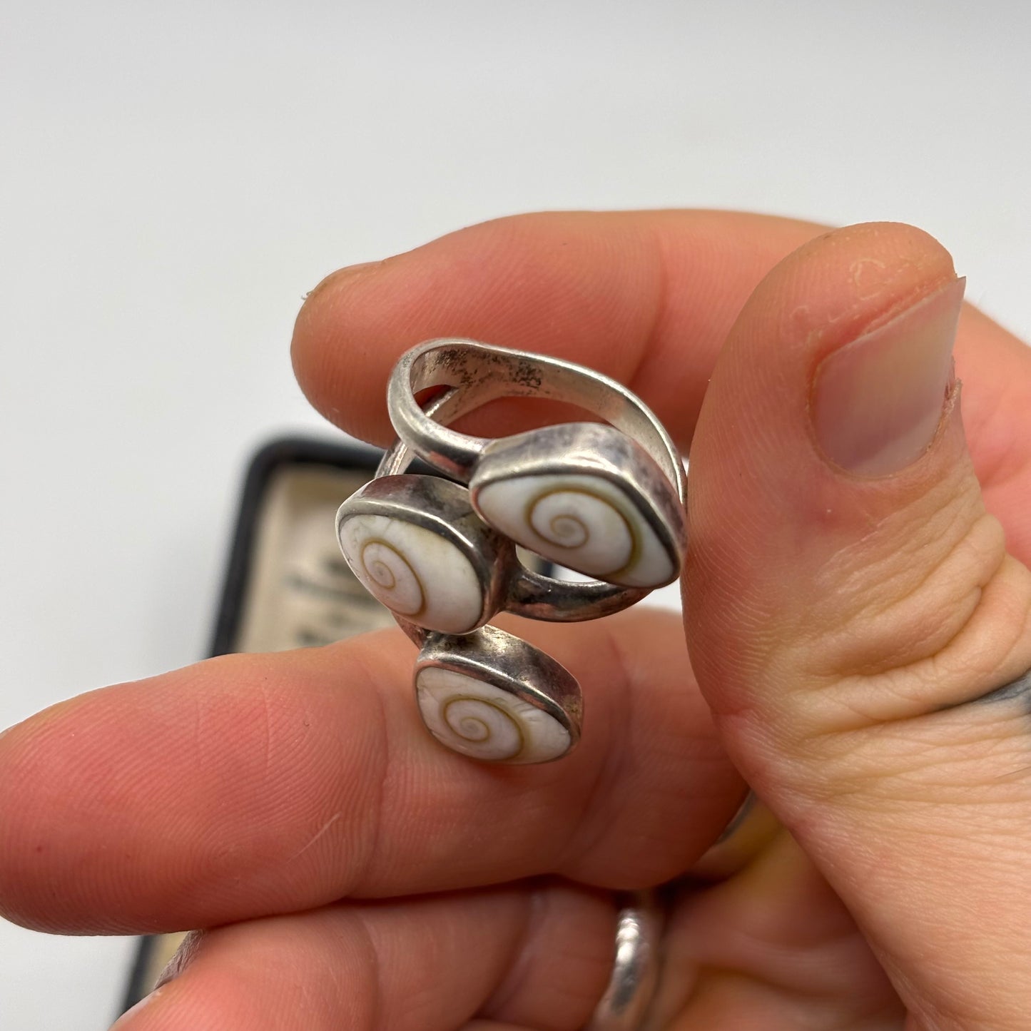 Silver Shell Ring