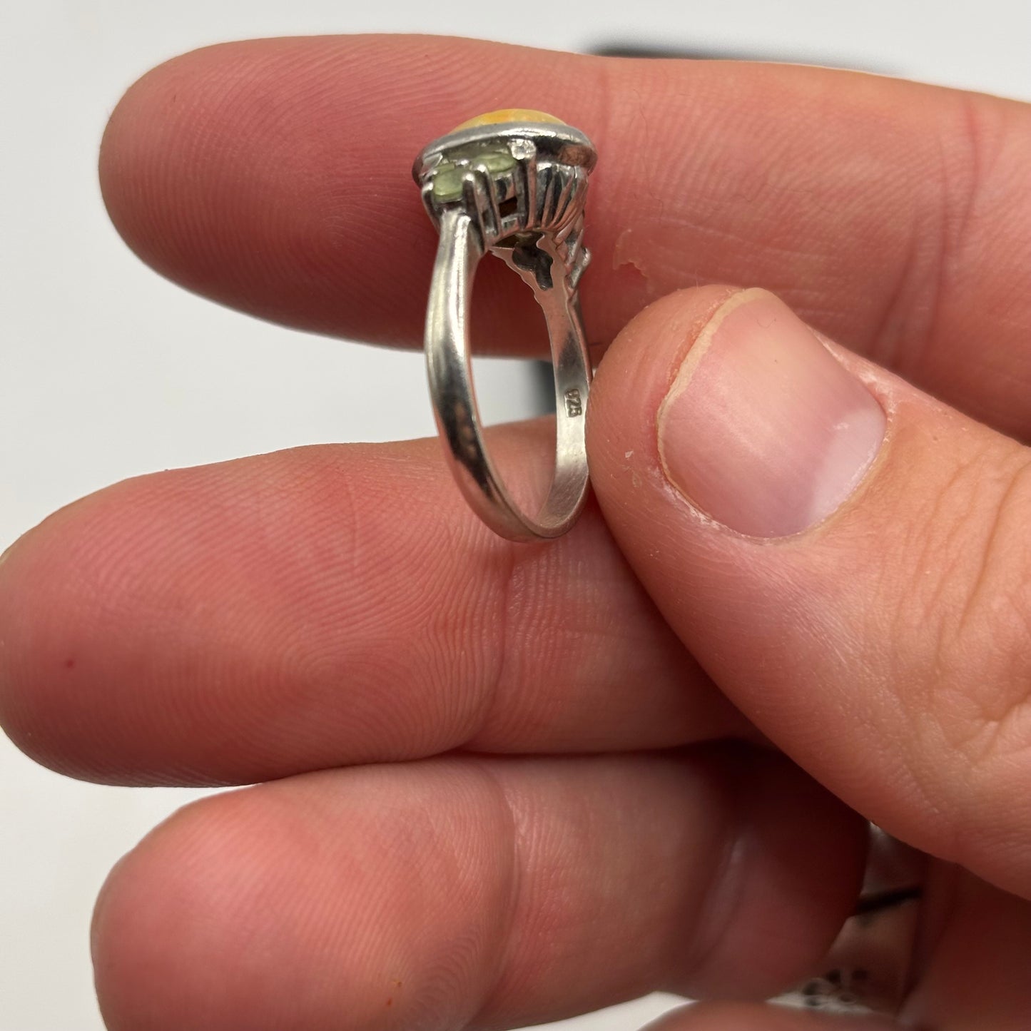 Silver Opal Ring (K)