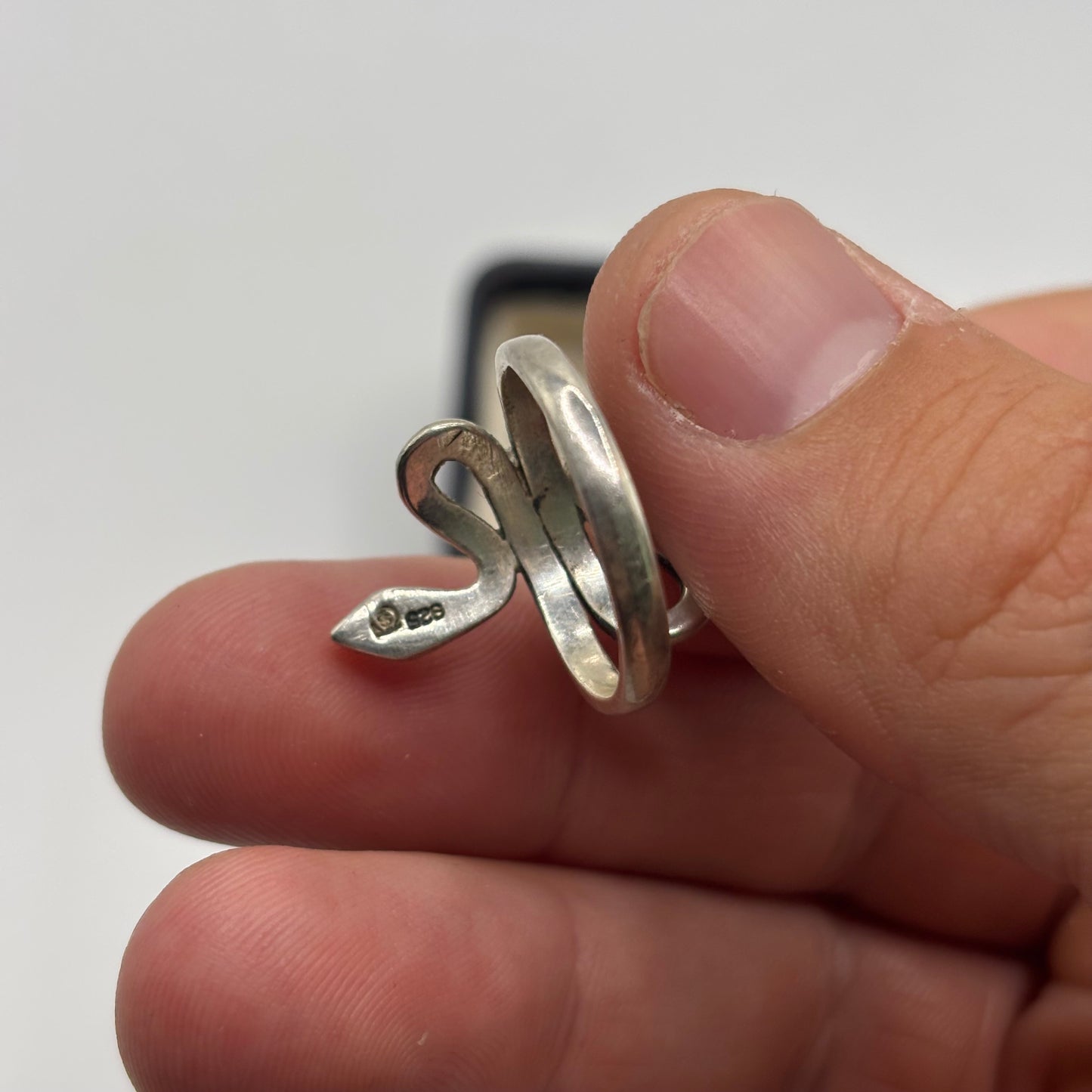 Silver Snake Ring (P)