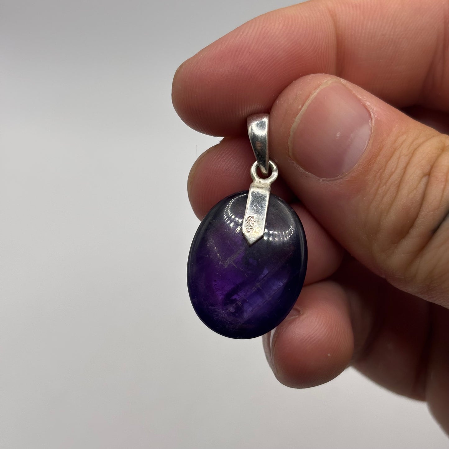 Silver Amethyst Pendant