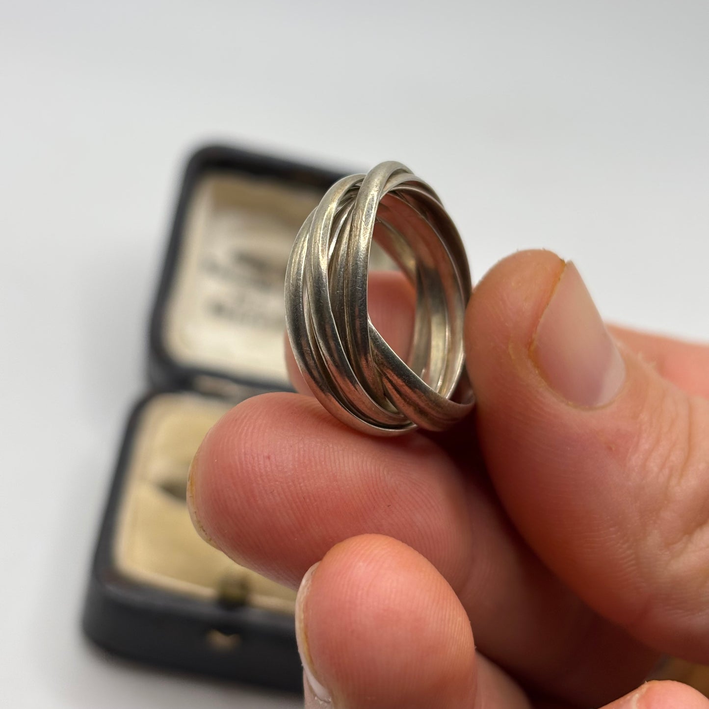 Silver Russian Wedding Ring