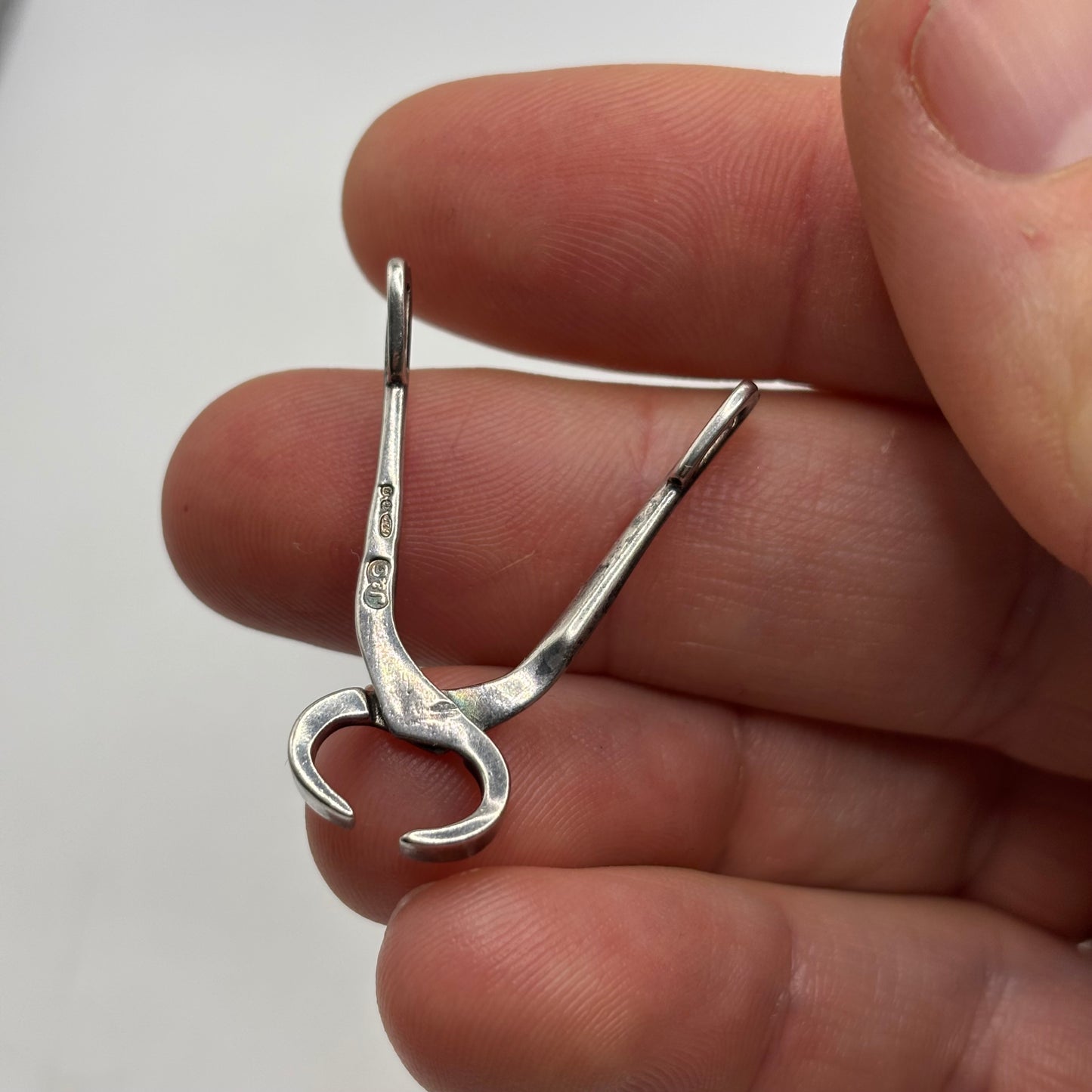 Silver Novelty Plier Pendant
