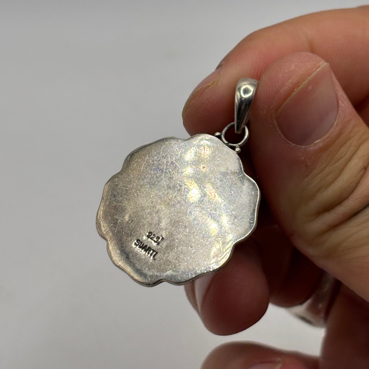 Silver Balinese Pendant