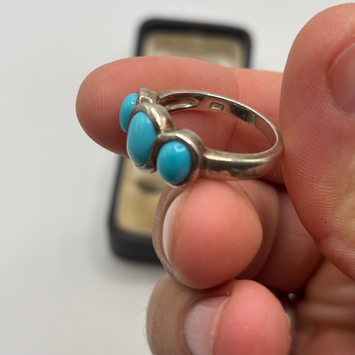 Silver Turquoise Ring (R)