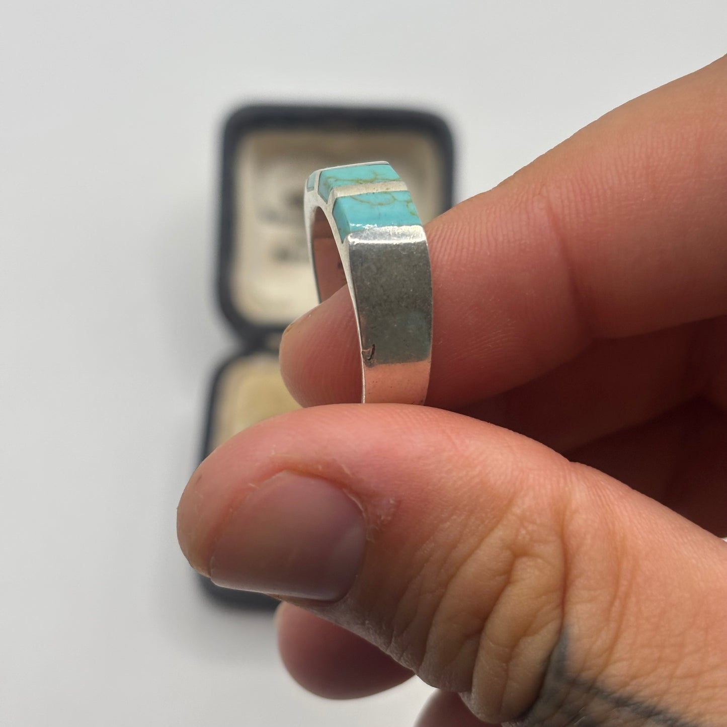 Silver Turquoise Ring