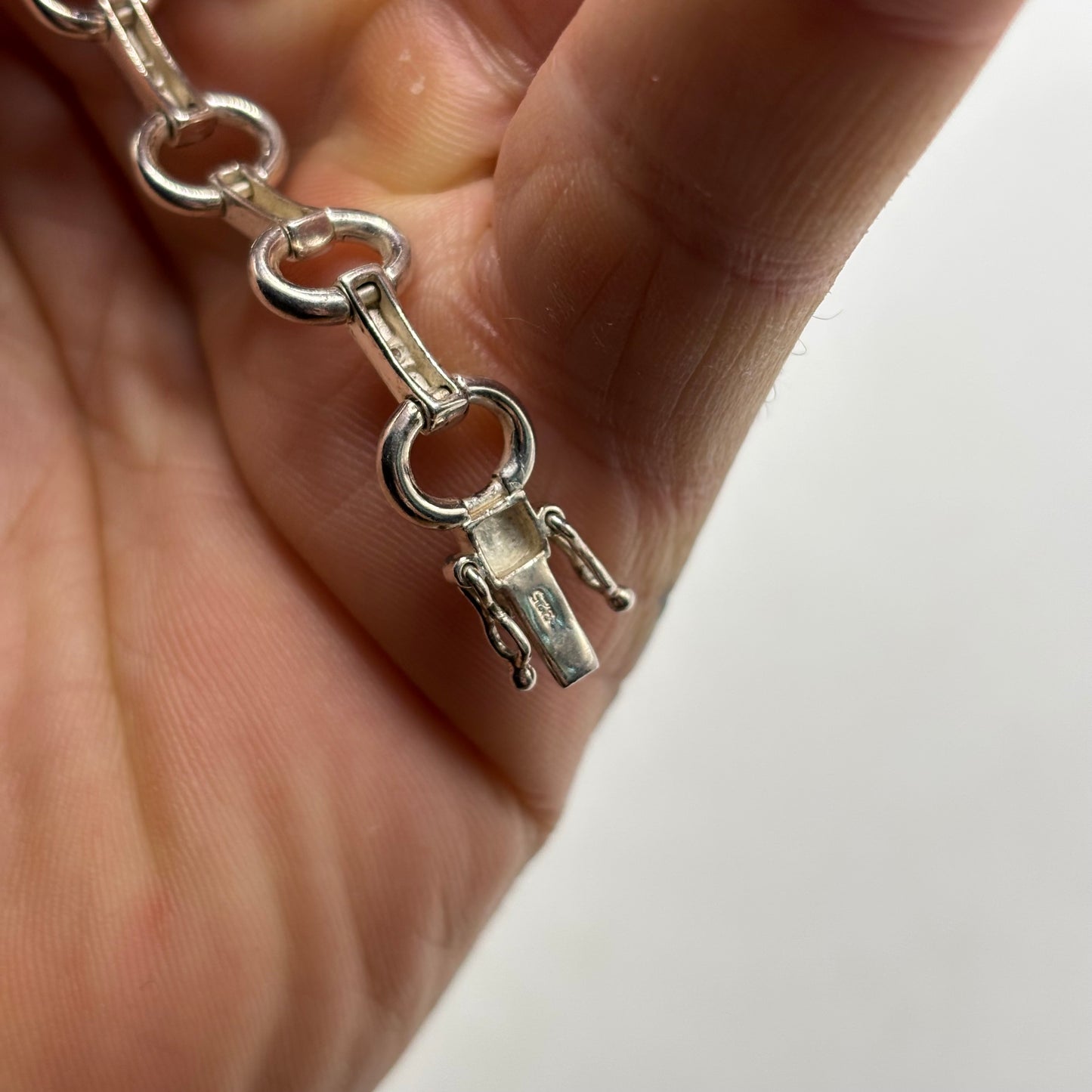 Silver 7.5” Cubic Zirconia Bracelet