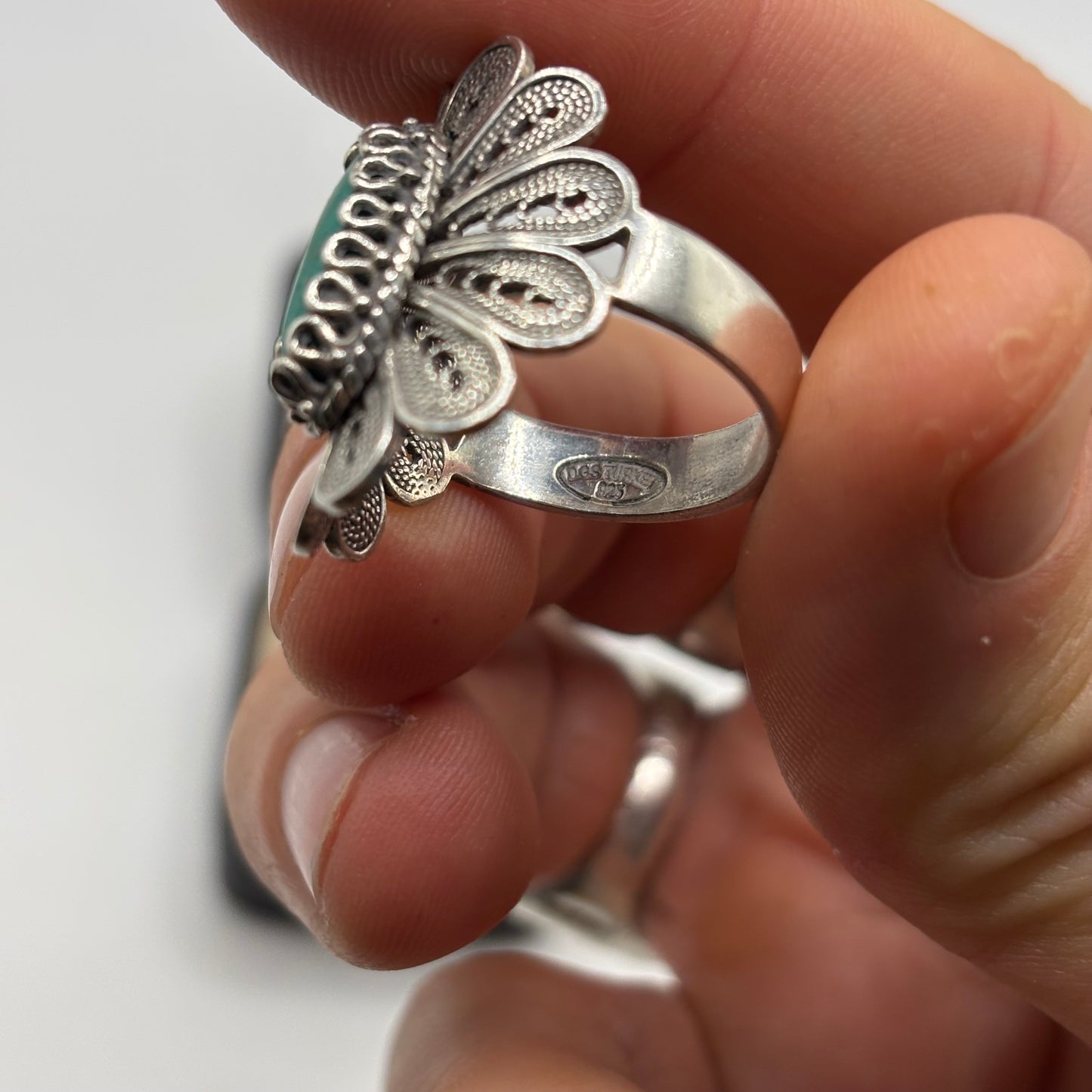 Silver Turquoise Ring