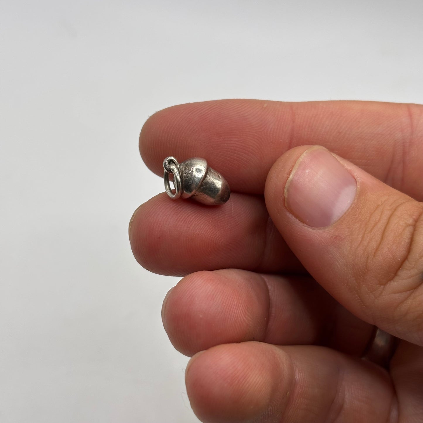 Silver Acorn Pendant