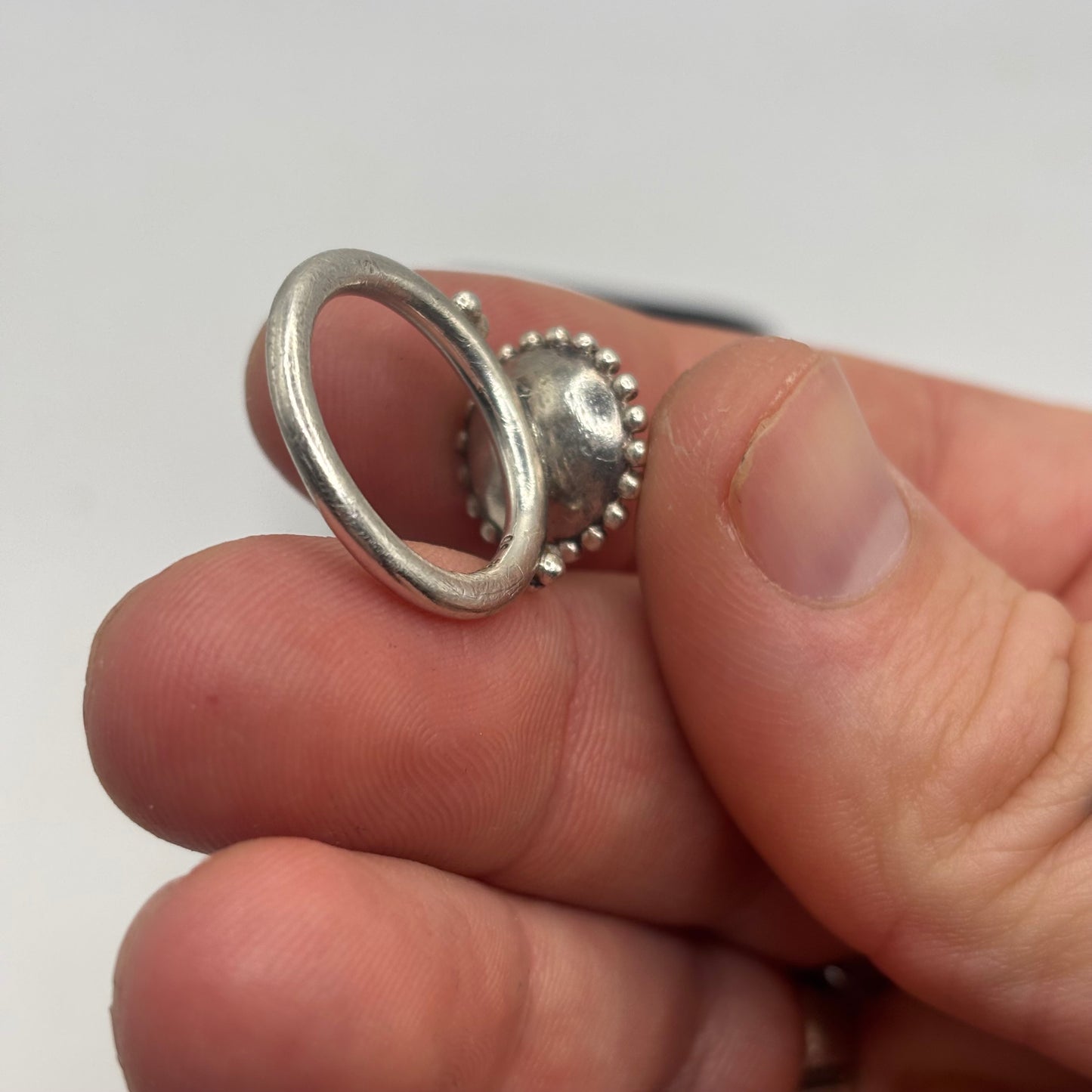 Silver “Midnight Star” Pandora Ring (K)