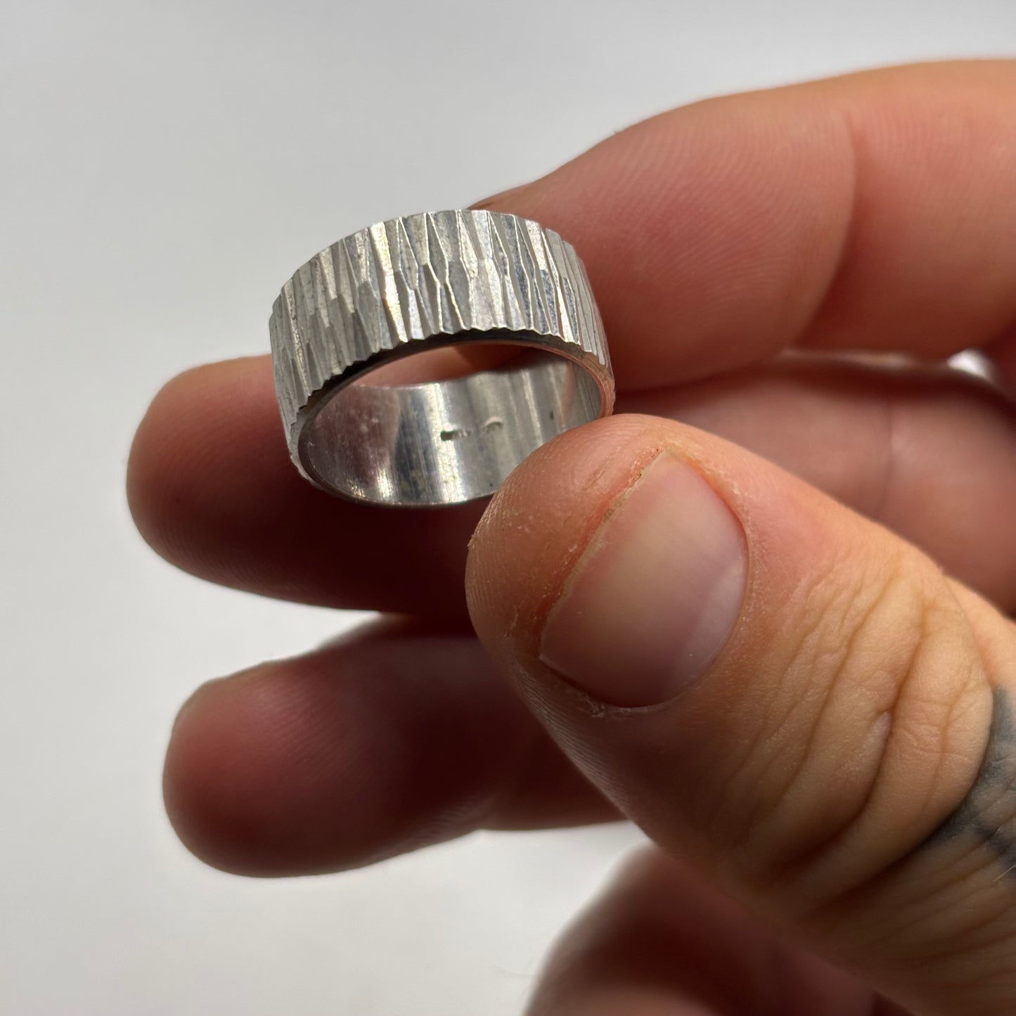 Silver Vintage Band Ring