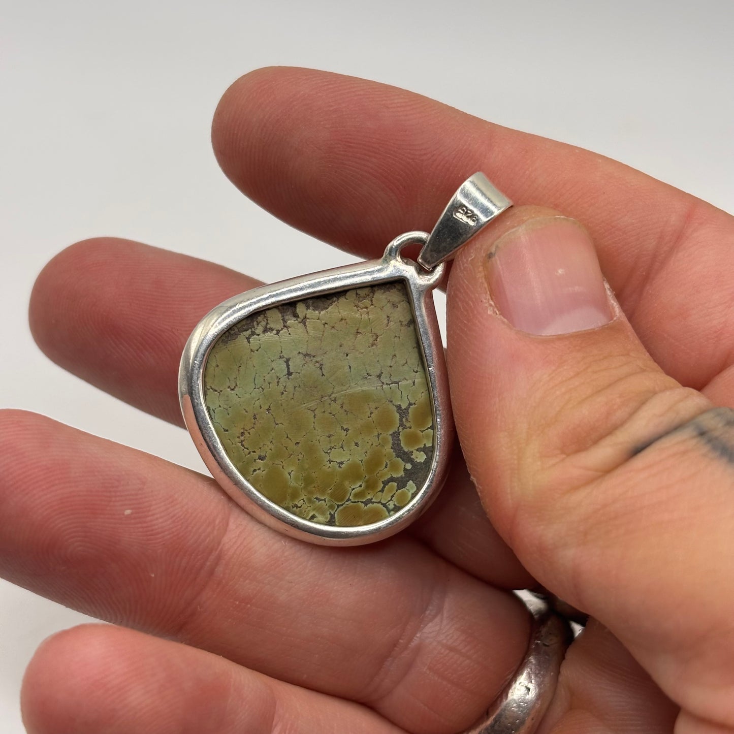 Silver Turquoise Pendant