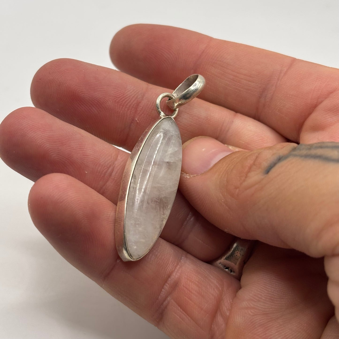 Silver Moonstone Pendant