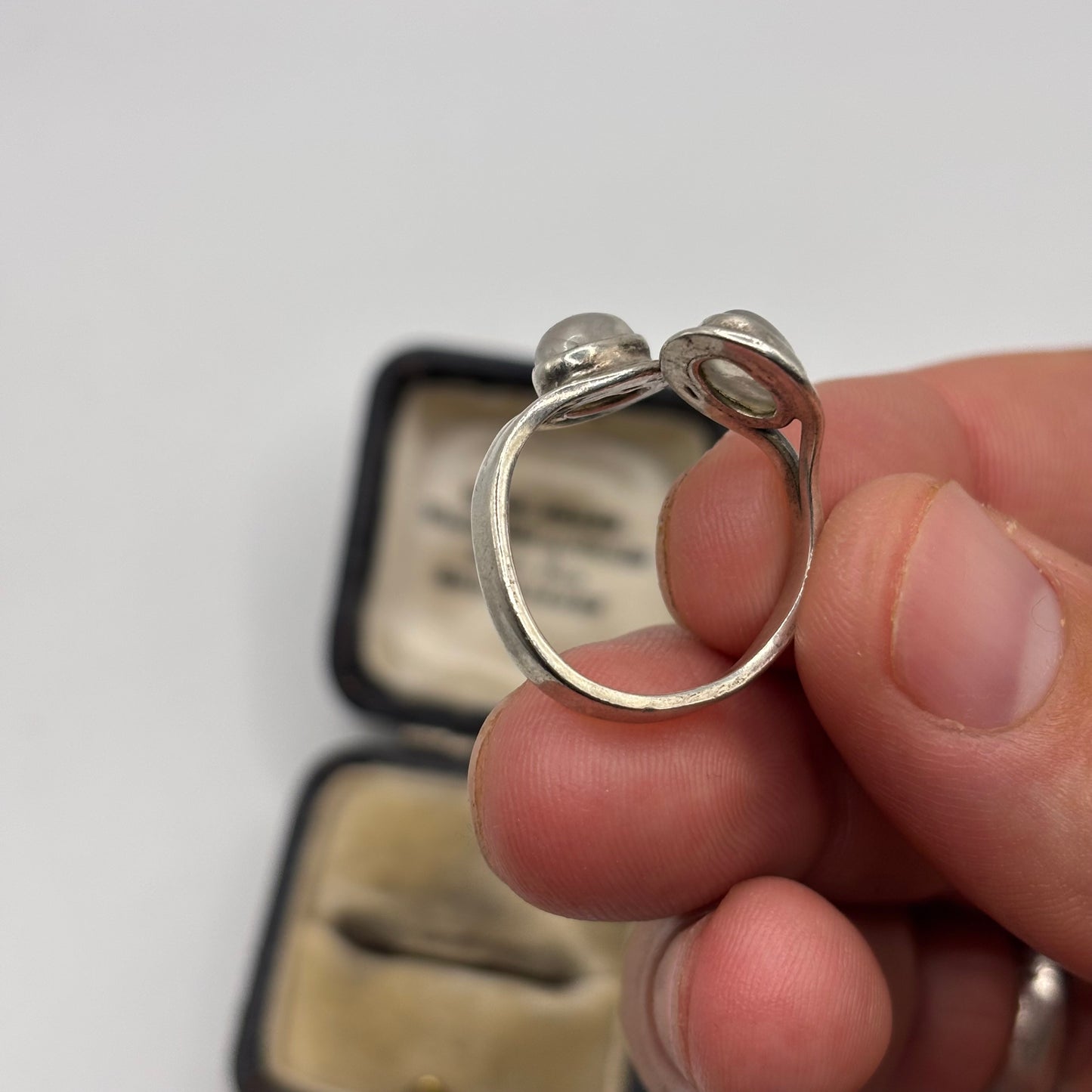 Silver Moonstone Ring (R)