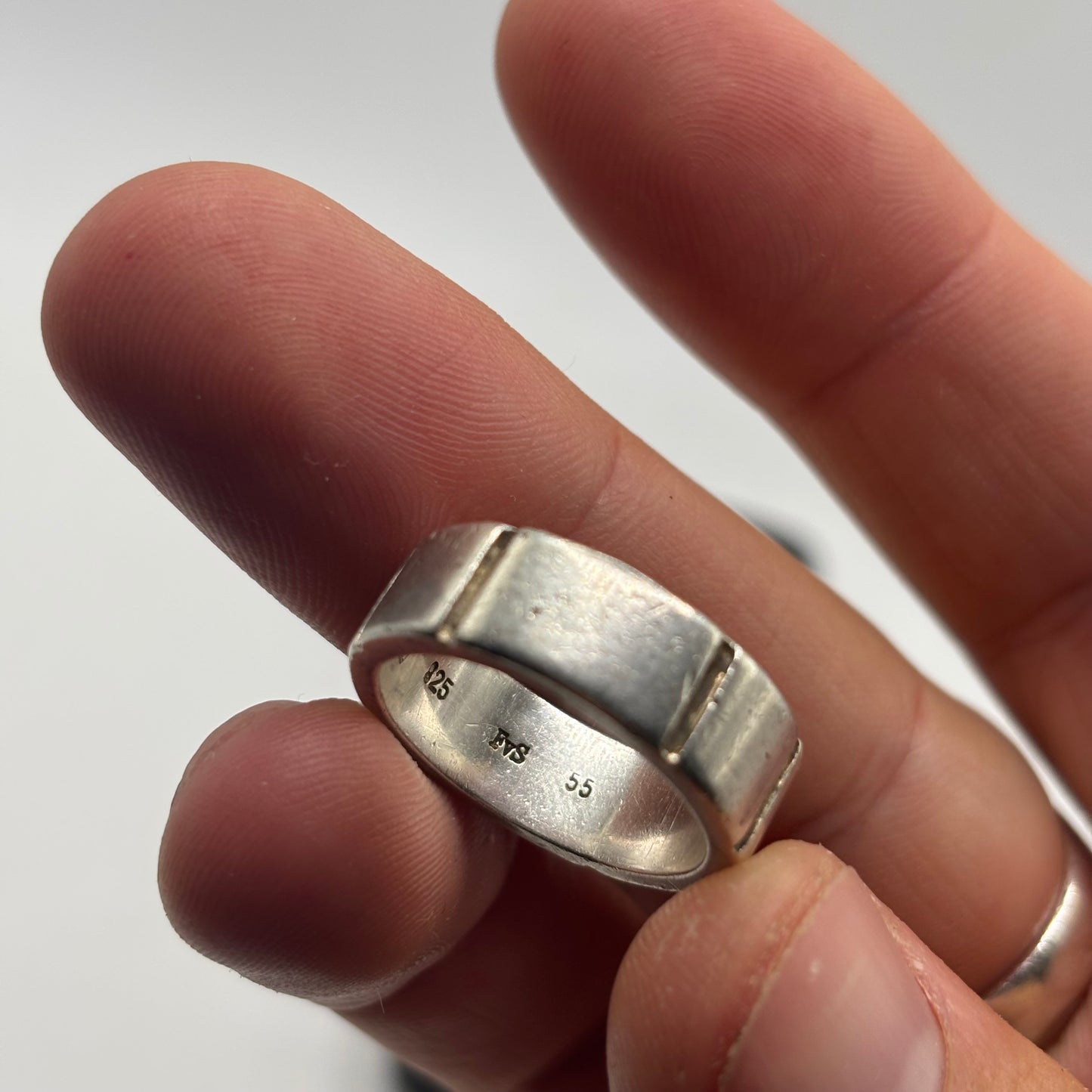 Silver Chunky Joop Ring