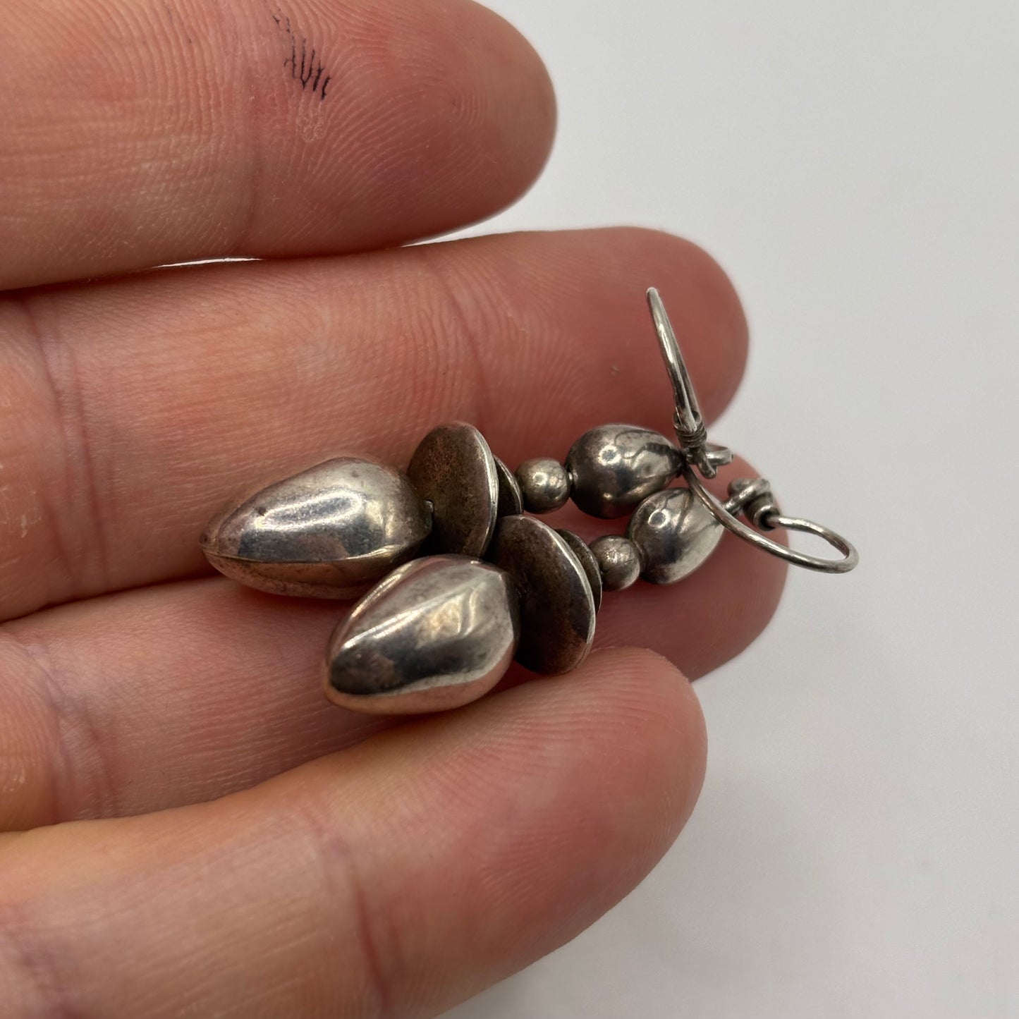 Silver Unusual Earrings