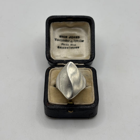 Silver Abstract Ring