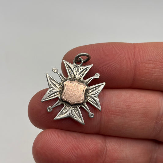 Silver Medal Pendant