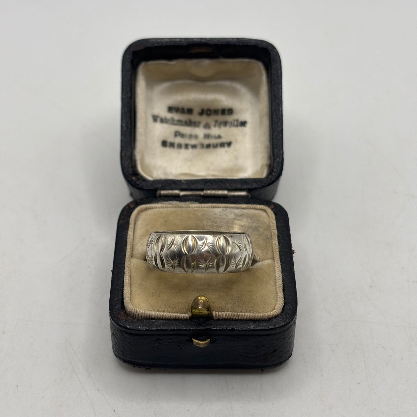Silver Vintage Band Ring (S)