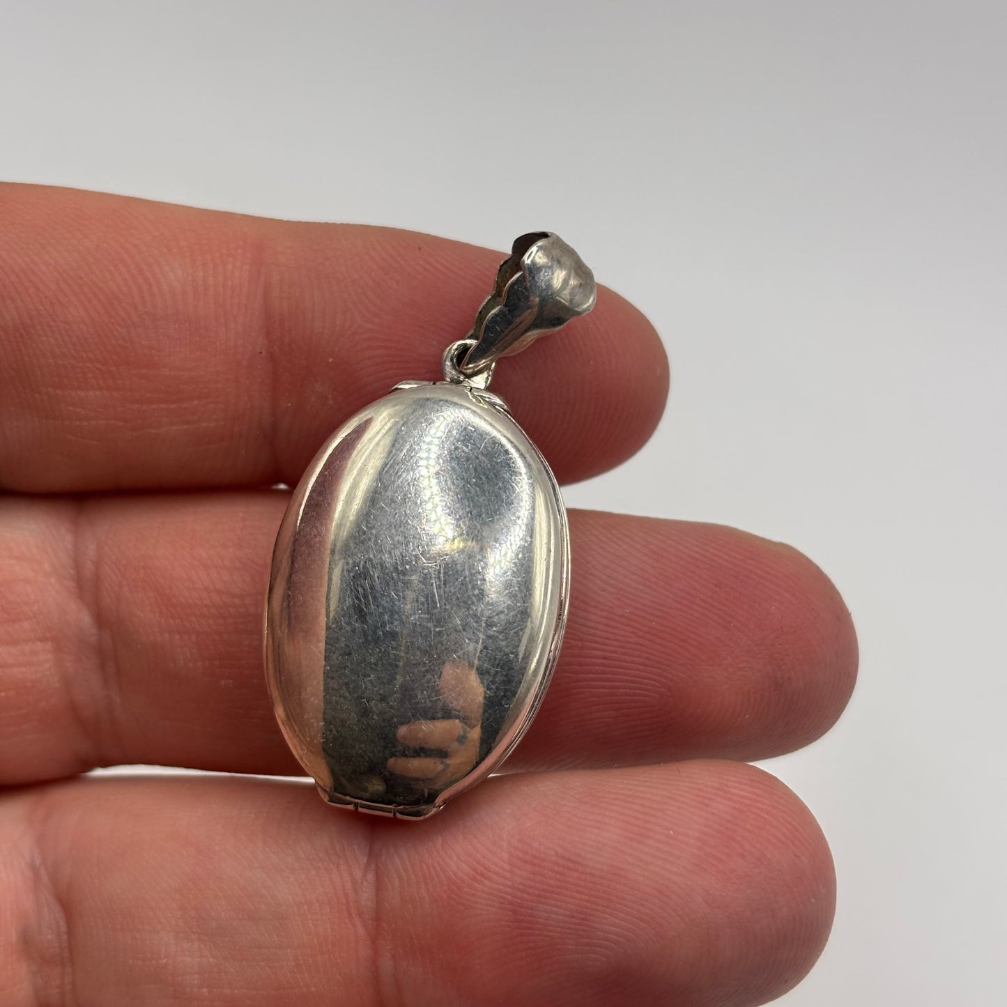 Silver Extending Photo Locket