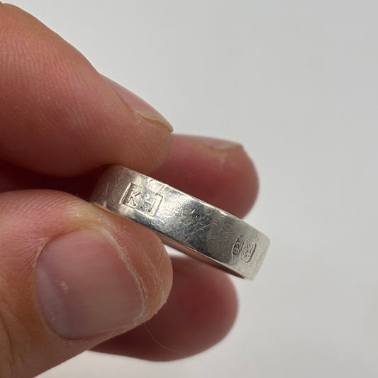 Silver Ingot Ring