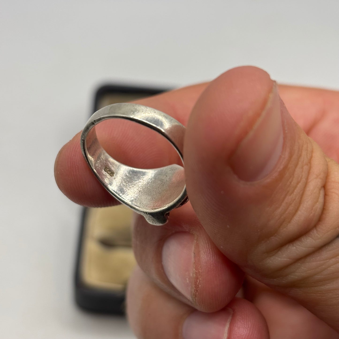 Silver Mushroom Ring (Q 1/2)