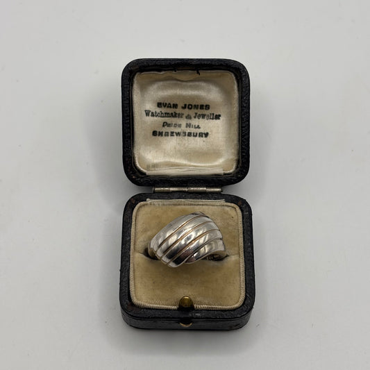 Silver Abstract Ring