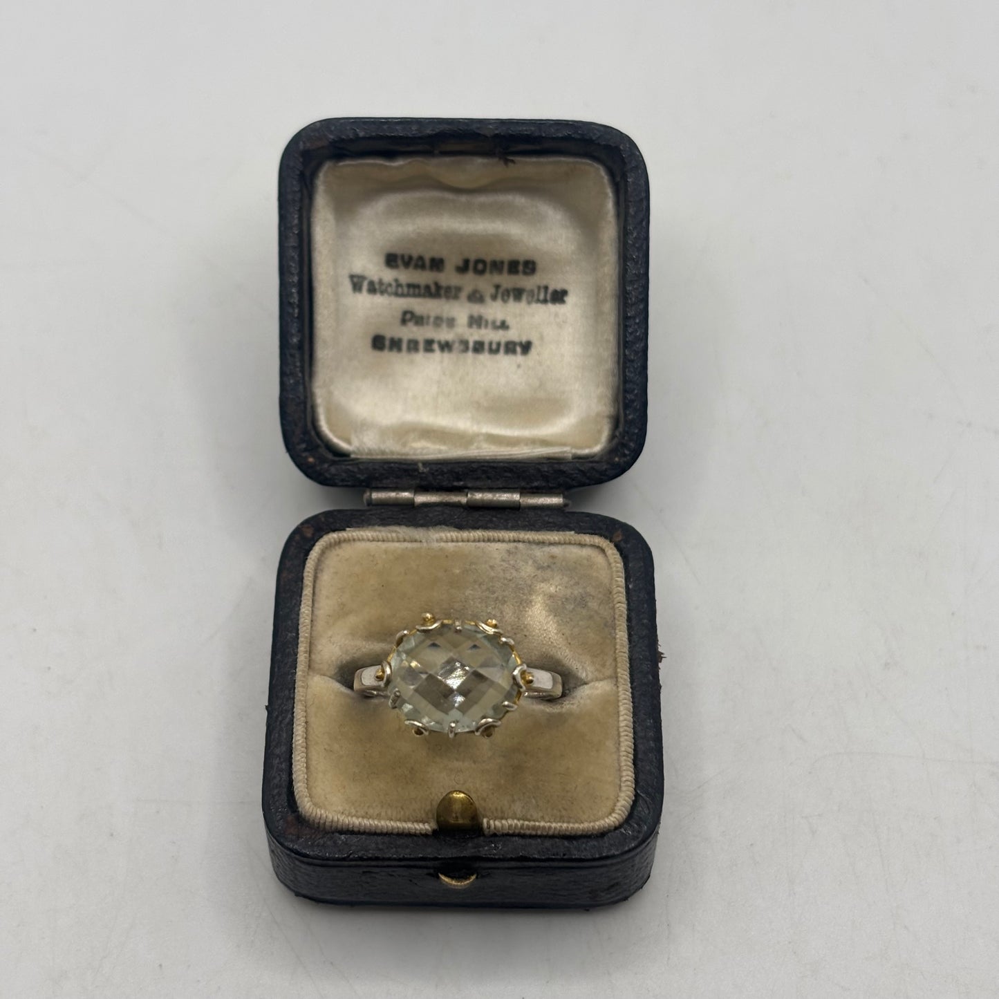 Silver Topaz Ring (Q)