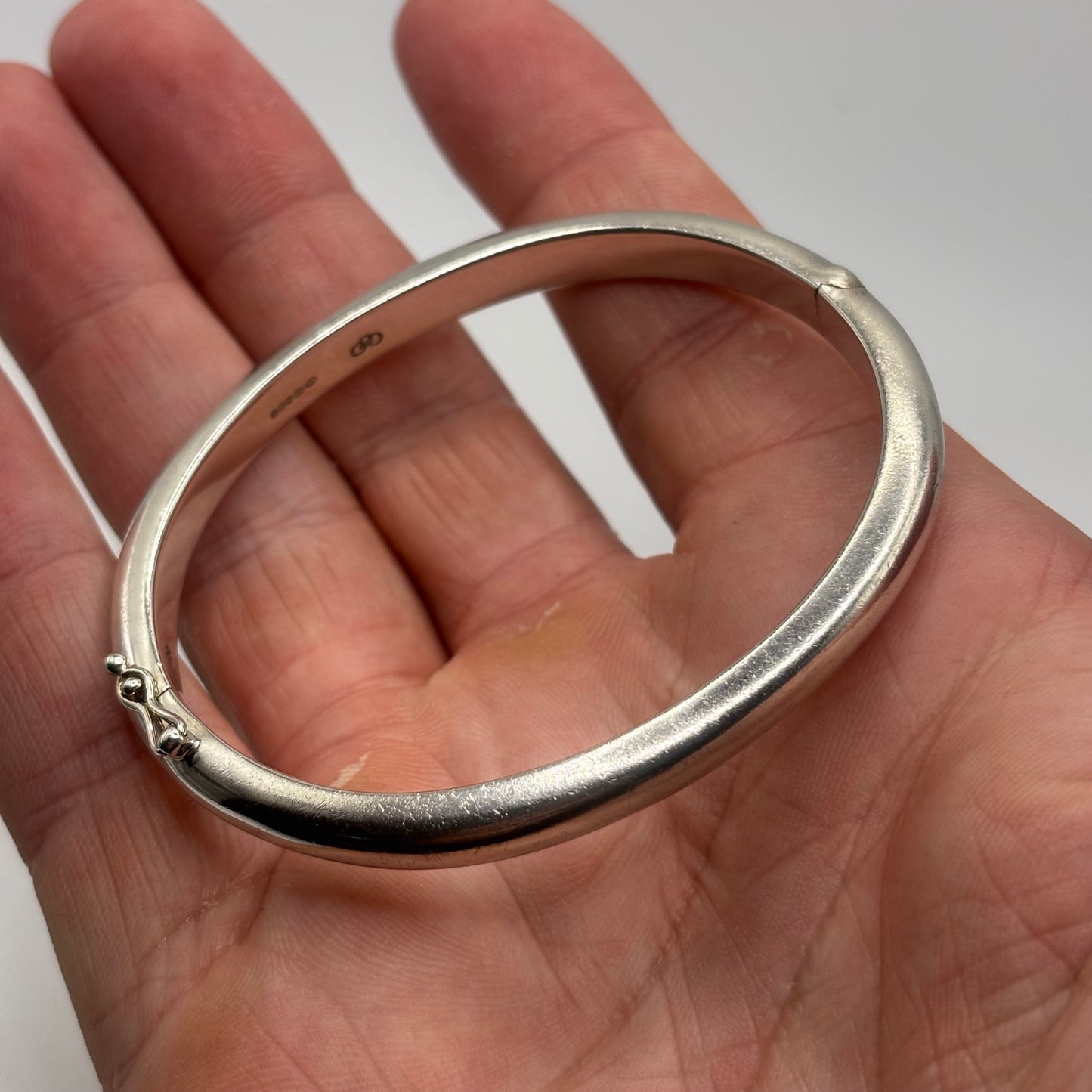 Silver Links Of London Bangle (60mm)