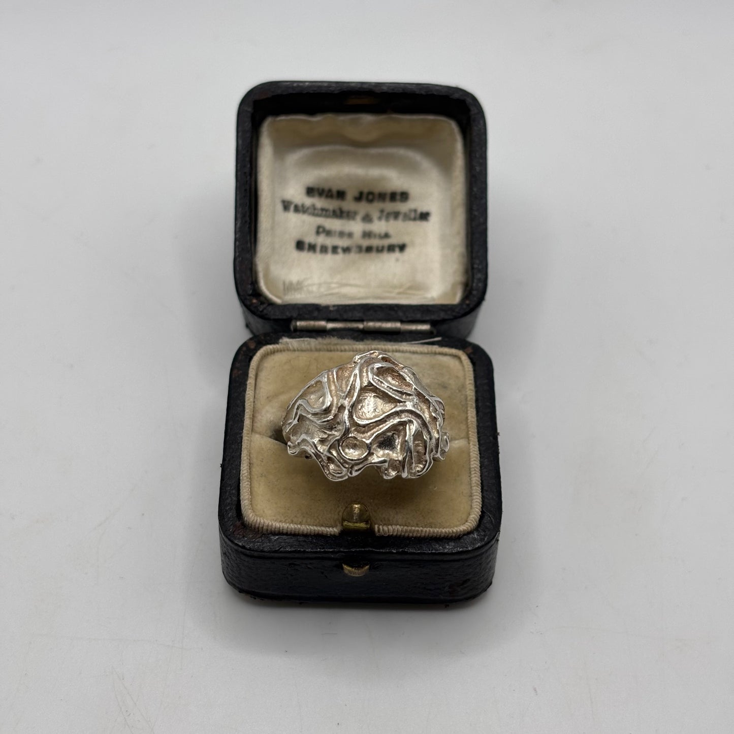 Silver Abstract Ring