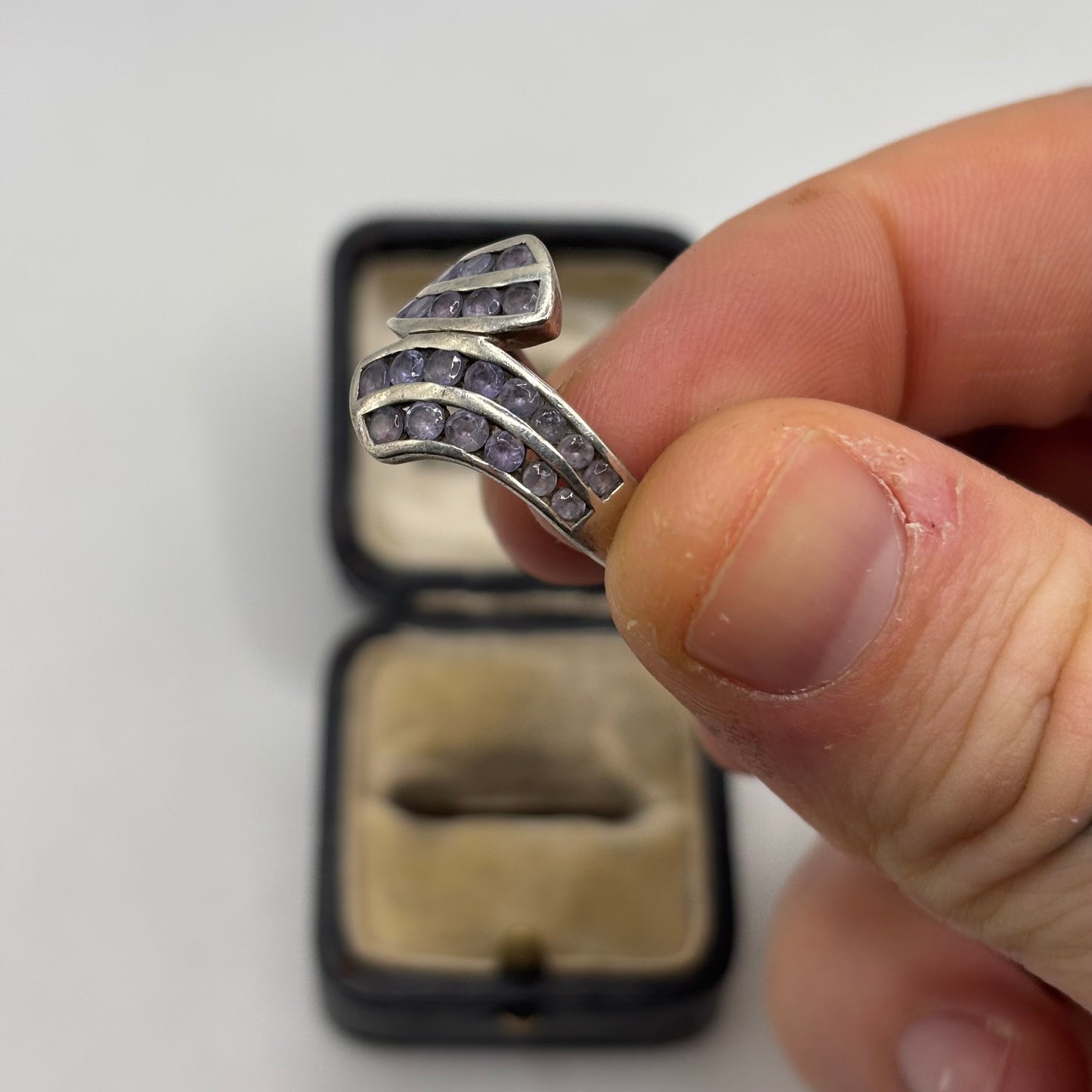 Silver Amethyst Ring (R)