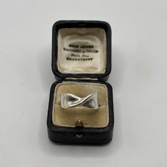 Silver Chunky Band Ring