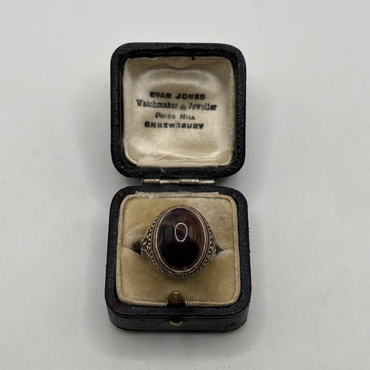 Silver Middle Eastern Signet Ring